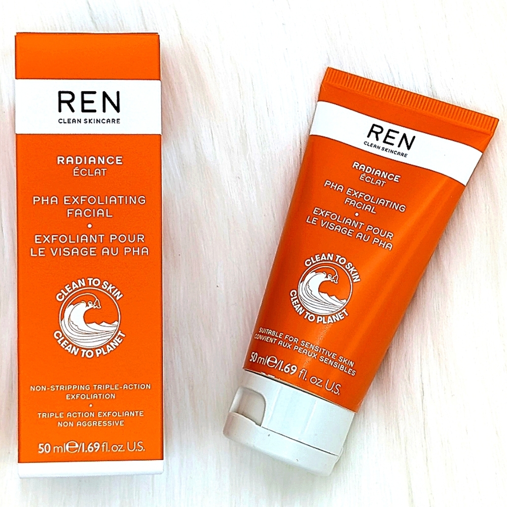 🔴 REN SKINCARE Radiance PHA Exfoliating Facial
